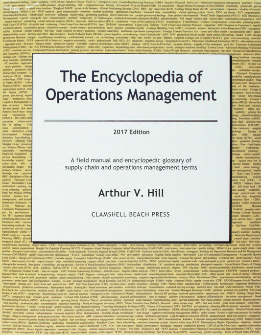 The Encyclopedia of Operations Management - 2016 Edition - 7416