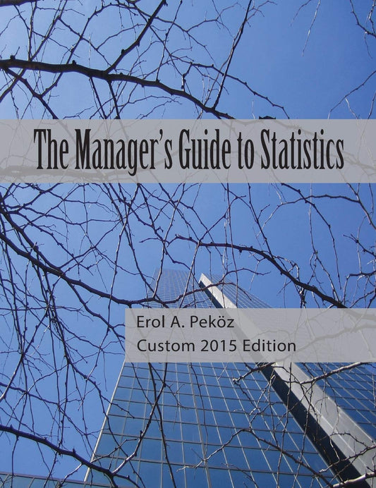 The Manager's Guide to Statistics - 2987
