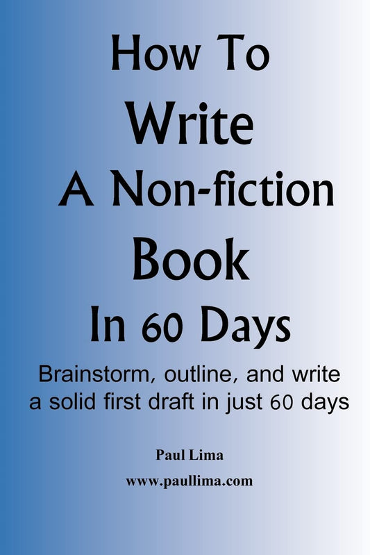 How To Write A Non-fiction Book In 60 Days - 8957