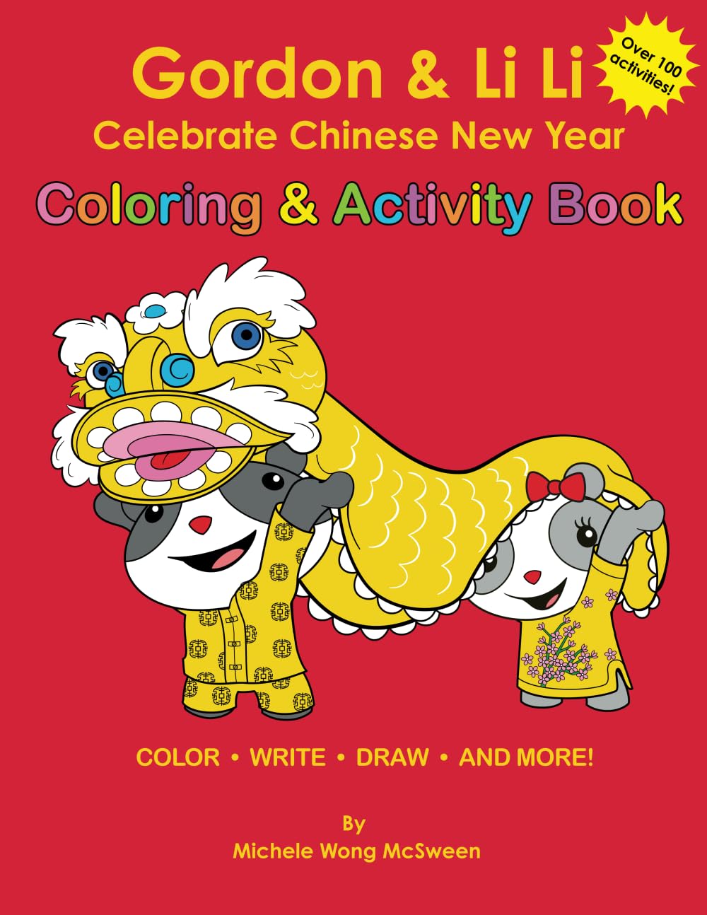 Gordon & Li Li: Celebrate Chinese New Year Coloring & Activity Book - 7271