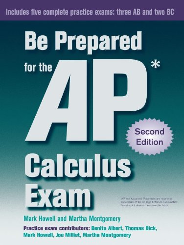 Be Prepared for the AP Calculus Exam - 7184