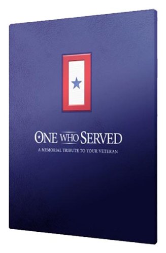 One Who Served: A Memorial Tribute to Your Veteran - 4026