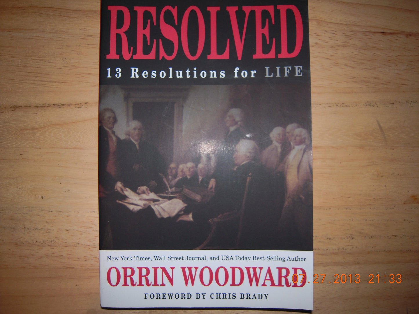 RESOLVED: 13 Resolutions for LIFE