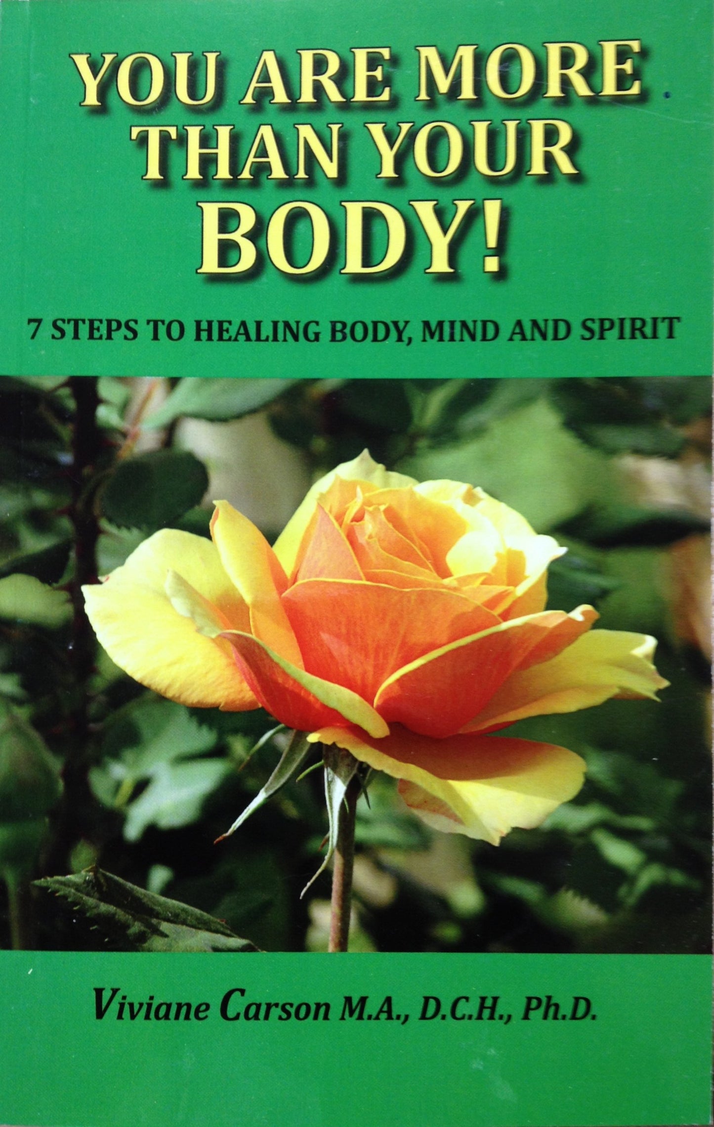 You Are More Than Your Body! 7 Steps to Healing Body, Mind and Spirit - 2836