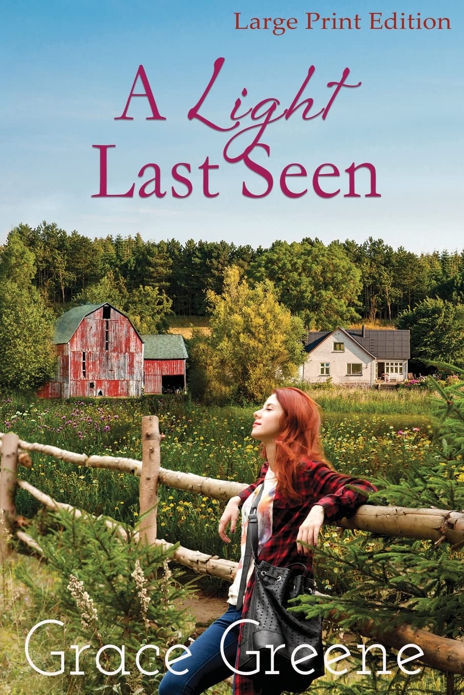 A Light Last Seen (Large Print) (Grace Greene's Large Print Books)
