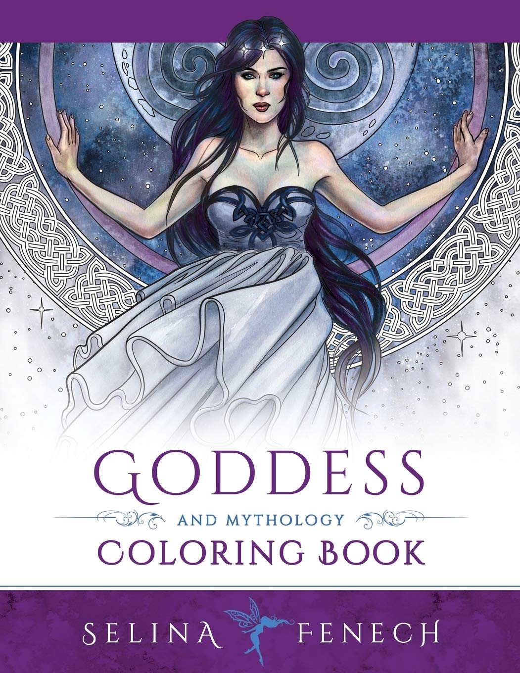 Goddess and Mythology Coloring Book (Fantasy Coloring by Selina) - 1063