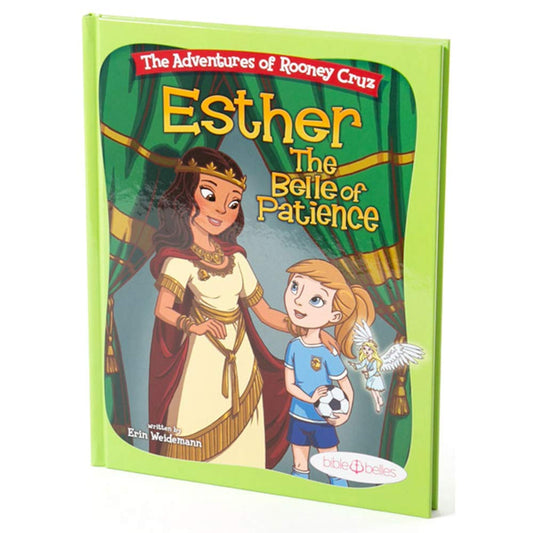 Bible Stories for Girls, "The Adventures of Rooney Cruz: Esther The Belle of Patience" A Bible Story Book For Kids, Teaching Patience Book Esther Bible Study for Christian Girls & Boys - 5213