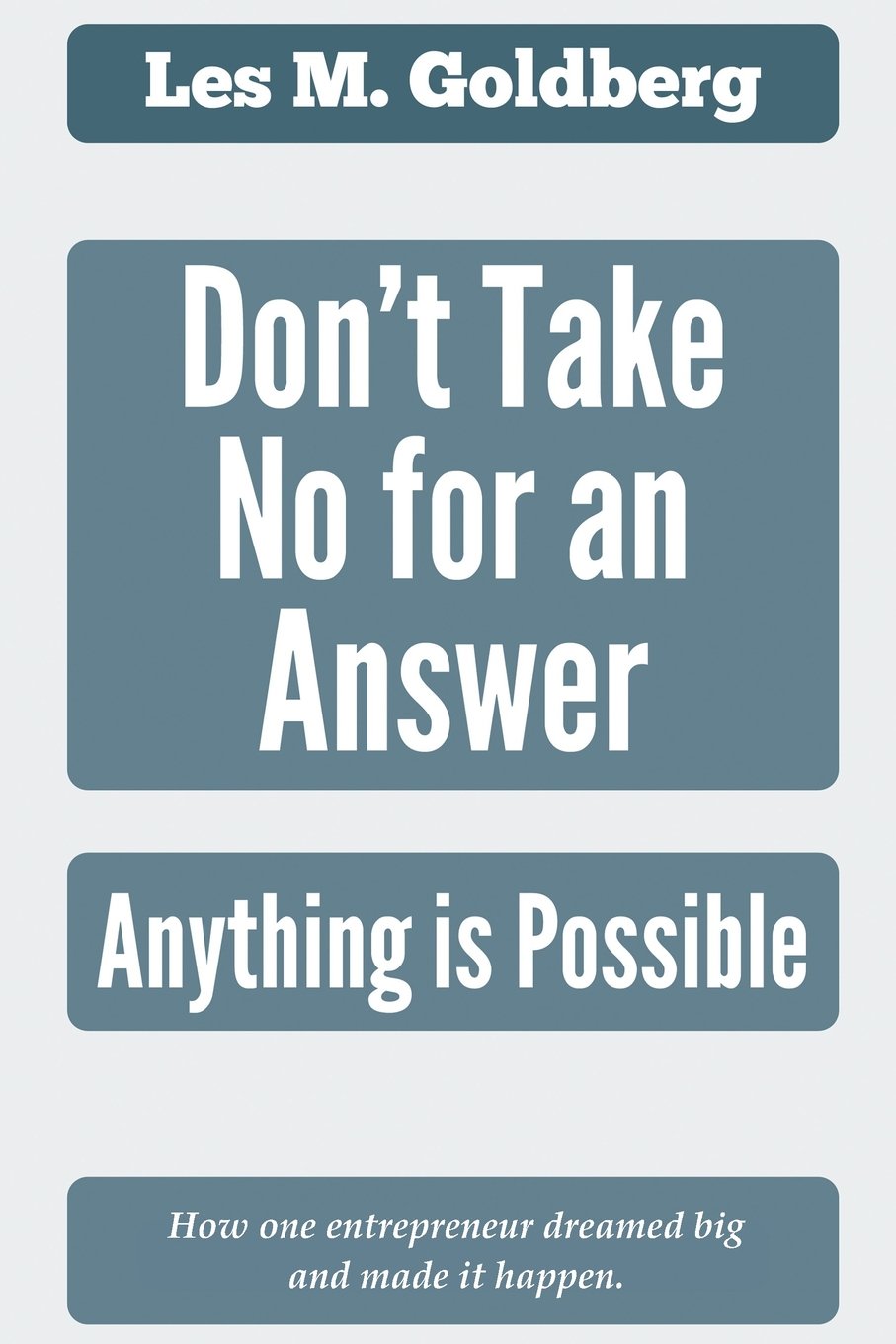 Don't Take No for an Answer: Anything is Possible - 7957
