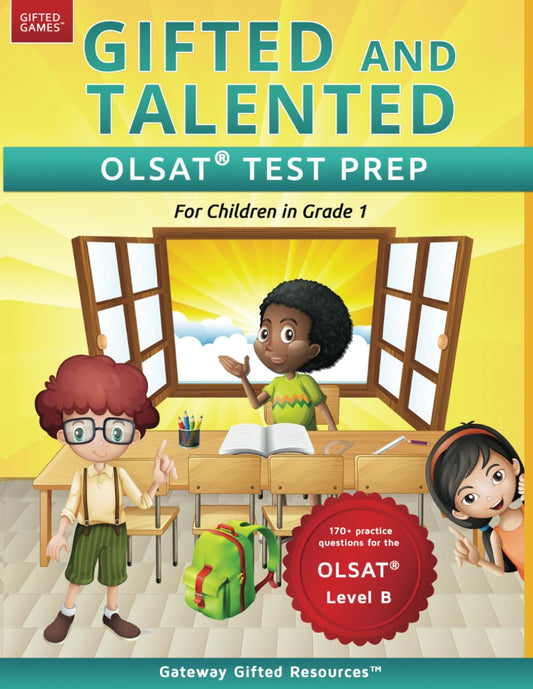Gifted and Talented OLSAT Test Prep Grade 1: Gifted Test Prep Book for the OLSAT Level B; Workbook for Children in Grade 1 (English) - 803
