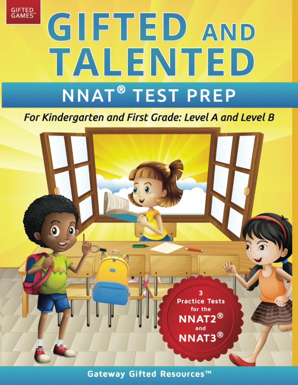 Gifted and Talented NNAT Test Prep: NNAT2 / NNAT3 Level A and Level B - For Kindergarten and First Grade - 1593