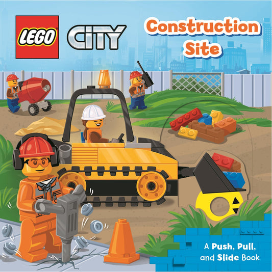 LEGO® City. Construction Site: A Push, Pull and Slide Book (LEGO® City Push Pull and Slide Books) - 2699
