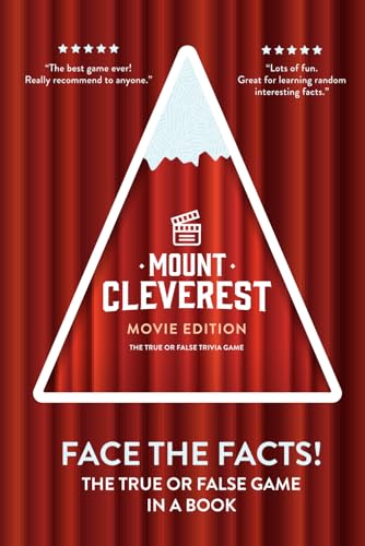 MOUNT CLEVEREST Movie Edition: The Official True or False Trivia Game Book (MOUNT CLEVEREST - The True or False Game Books)