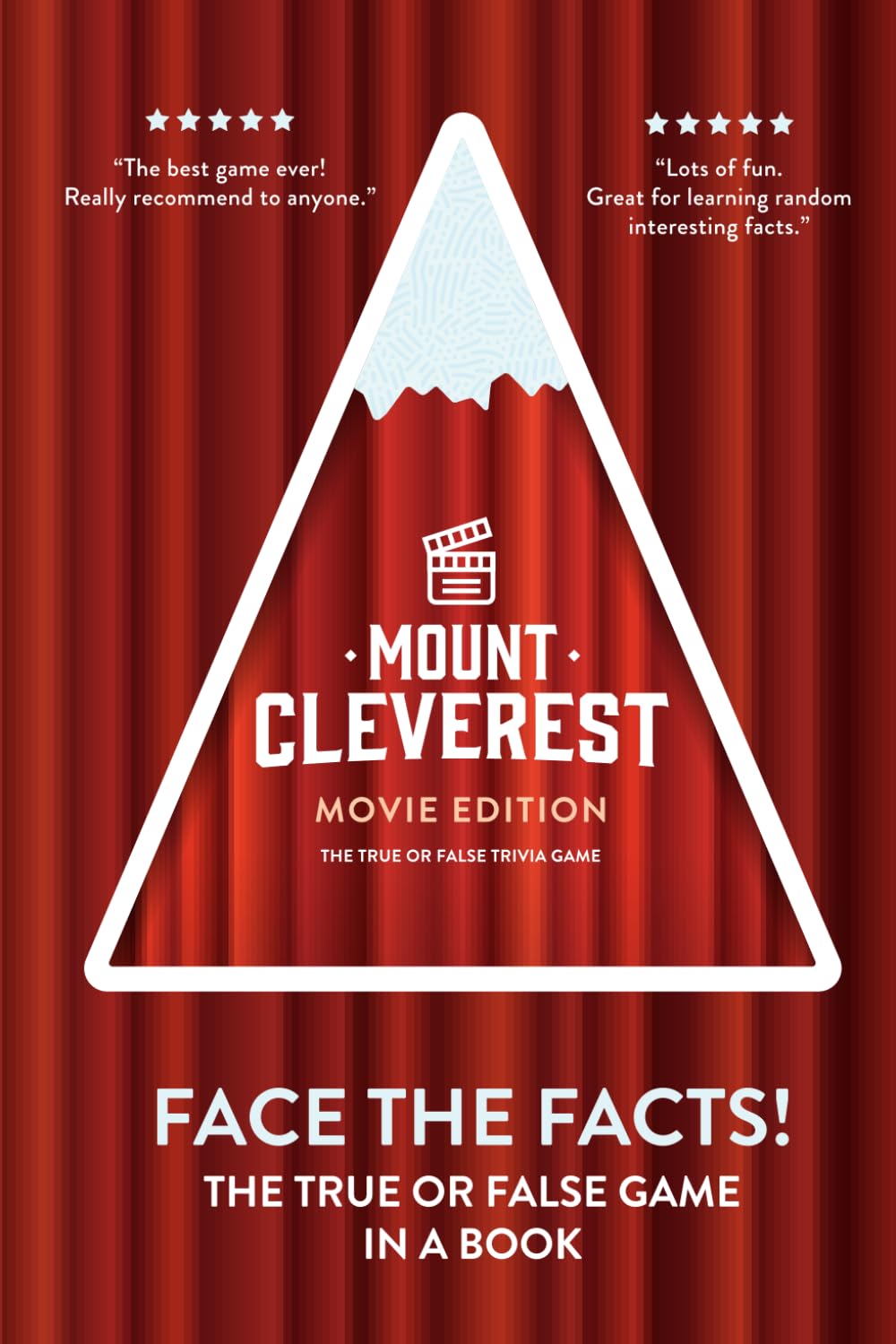MOUNT CLEVEREST Movie Edition: The Official True or False Trivia Game Book - 3793