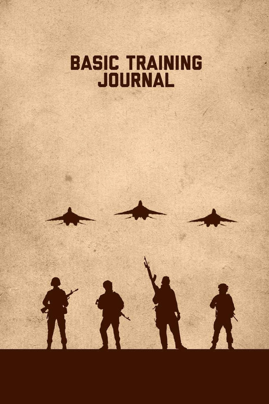Basic Training Journal: Military Lined Journal With Writing Prompts Pages Notebook Gift - 2644