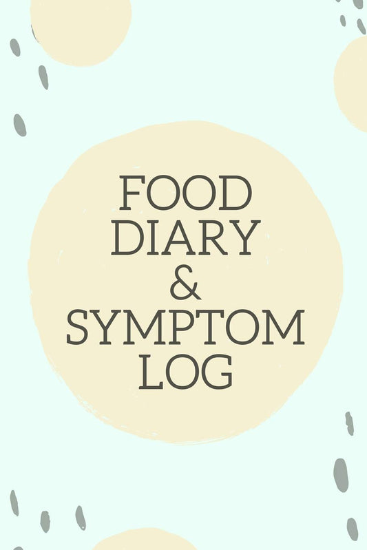 Food Diary and Symptom Log: Light Green Daily Food Intake Journal, Symptom Tracker, 6 Months Undated - 9550