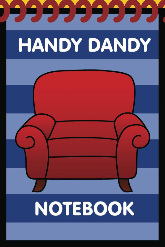 Handy Dandy Notebook: Kids little 6x9 inch notebook for drawing and detective clues with 120 sheets - 2668