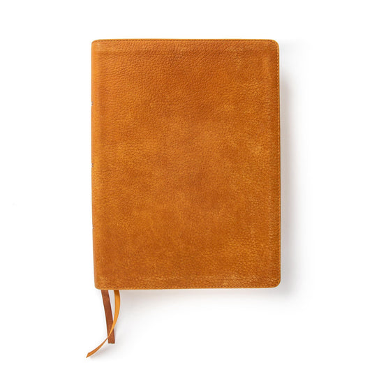 CSB Lifeway Women's Bible, Butterscotch Genuine Leather, Black Letter, Single-Column, Wide-Margins, Devotions, Articles, Word Studies, Character Profiles, Easy-to-Read Bible Serif Type - 8321