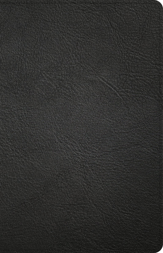 NASB Large Print Personal Size Reference Bible, Black Genuine Leather, Indexed, Red Letter, Presentation Page, Cross-References, Full-Color Maps, Easy-to-Read Bible Karmina Type - 136
