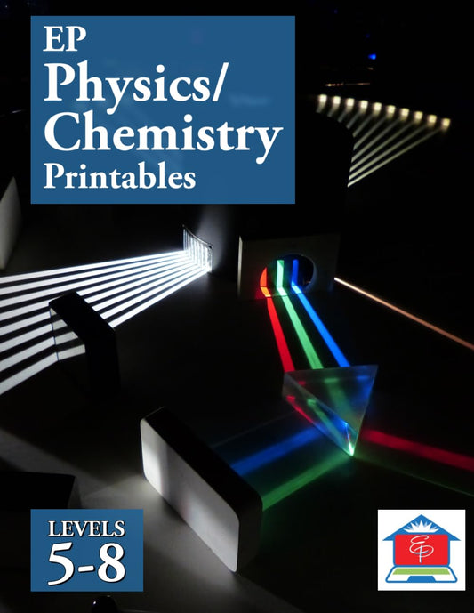 EP Physics/Chemistry Printables: Levels 5-8: Part of the Easy Peasy All-in-One Homeschool - 8296