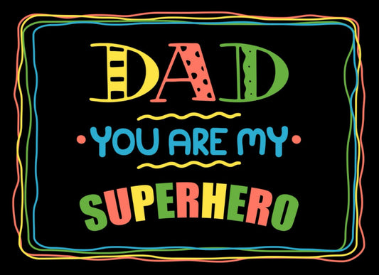 Dad You Are My Superhero: Fill in the blank book with prompts about What I love about dad/ Father's day / Birthday gifts from kids - 6212