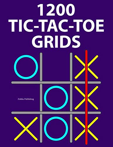 1200 Tic-Tac-Toe Grids - 8971