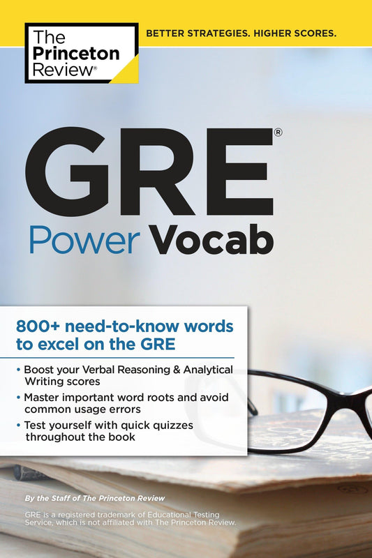 GRE Power Vocab (Graduate School Test Preparation) - 694