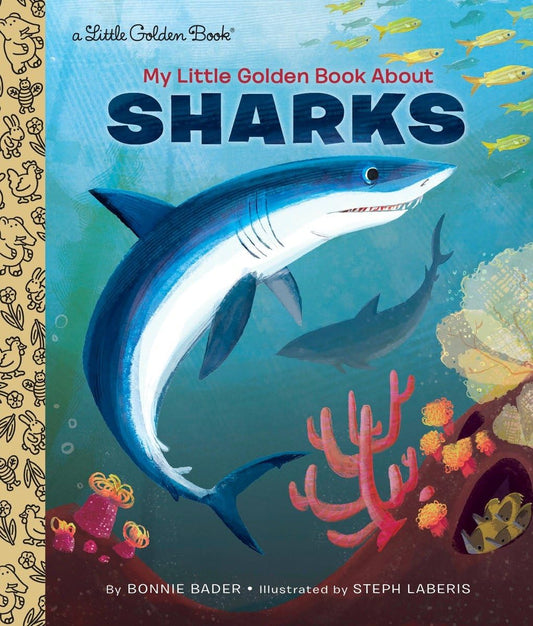 My Little Golden Book About Sharks - 8687