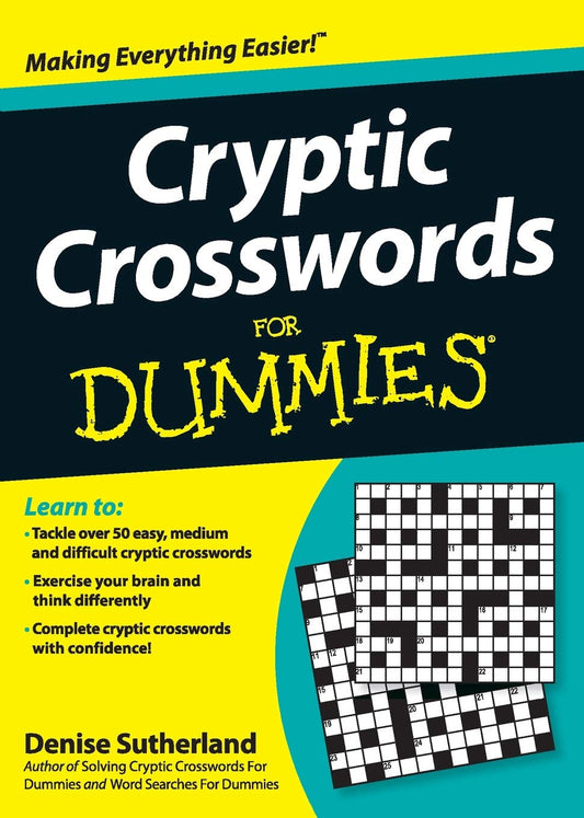 Cryptic Crosswords For Dummies - 763
