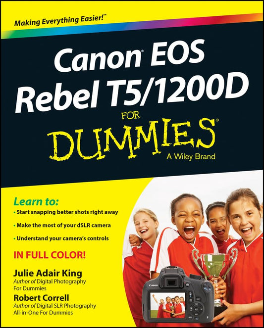 Canon EOS Rebel T5/1200D For Dummies (For Dummies Series) - 5066
