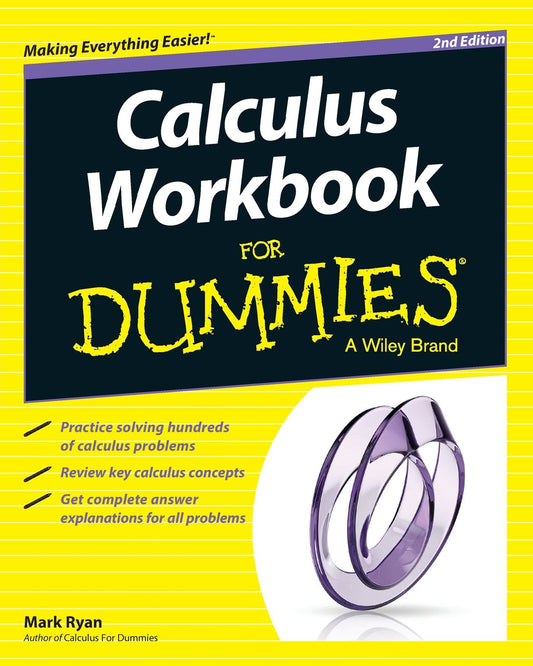Calculus Workbook For Dummies, 2nd Edition - 805