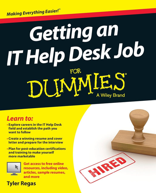Getting an IT Help Desk Job (For Dummies) - 8066