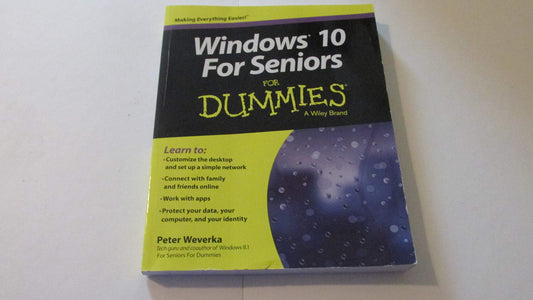 Windows 10 for Seniors for Dummies - 3340
