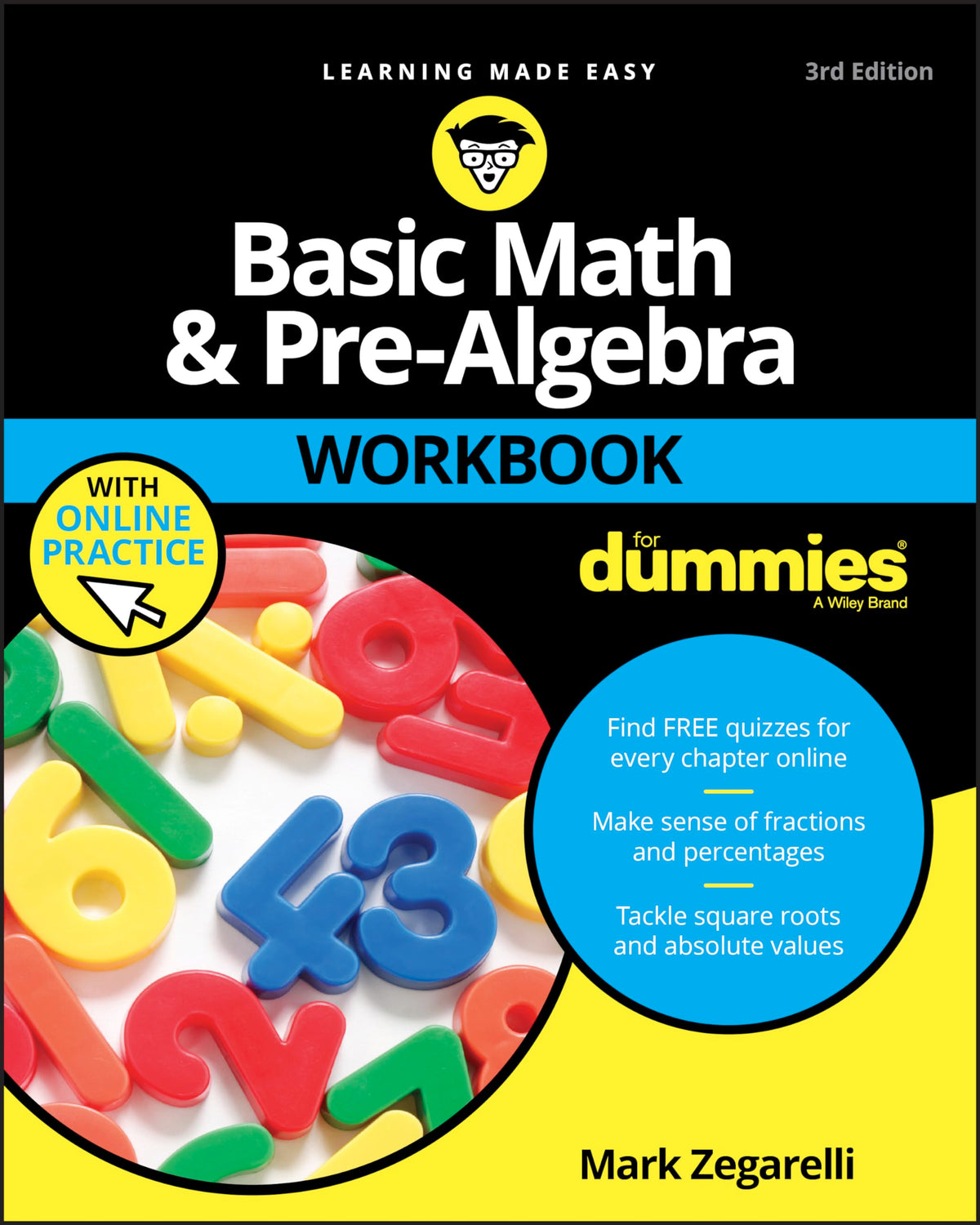 Basic Math & Pre-Algebra Workbook For Dummies with Online Practice (For Dummies (Lifestyle))
