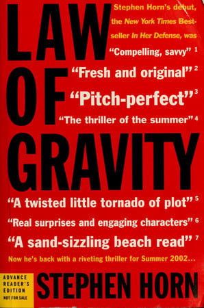 Law of gravity: a novel