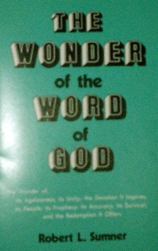 The wonder of the word of God!