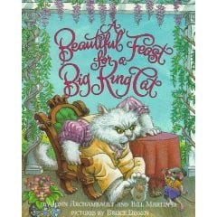 A Beautiful Feast for a Big King Cat