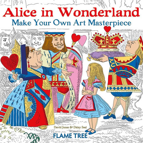 Alice in Wonderland (Art Colouring Book) Make Your Own Art Masterpiece