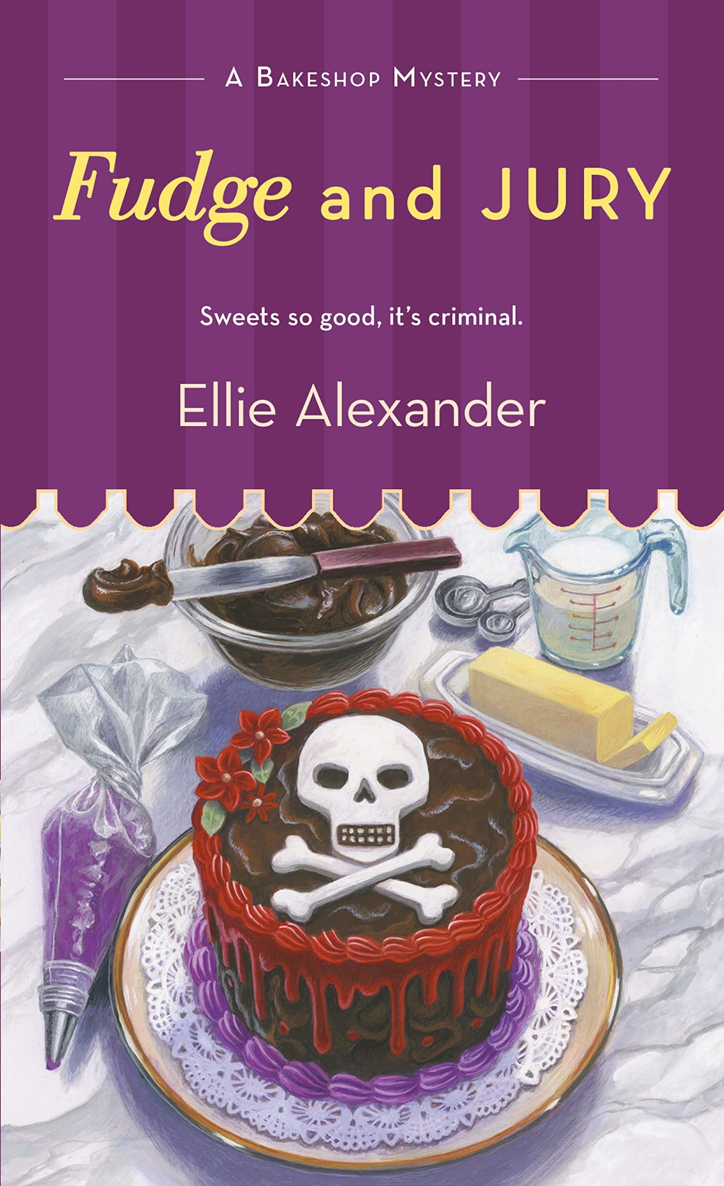 Fudge and Jury: A Bakeshop Mystery (A Bakeshop Mystery, 5) - 9716