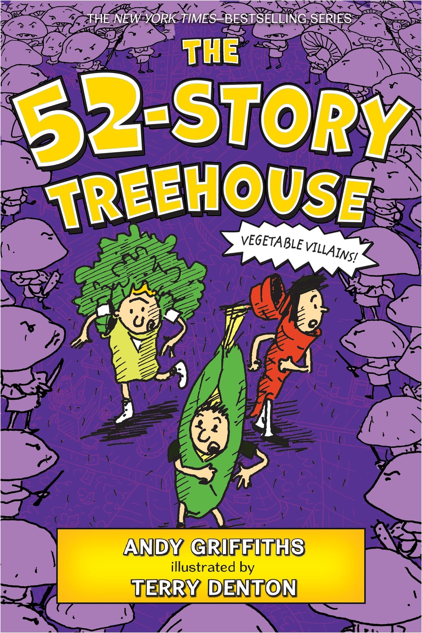 The 52-Story Treehouse: Vegetable Villains! (The Treehouse Books, 4) - 2999
