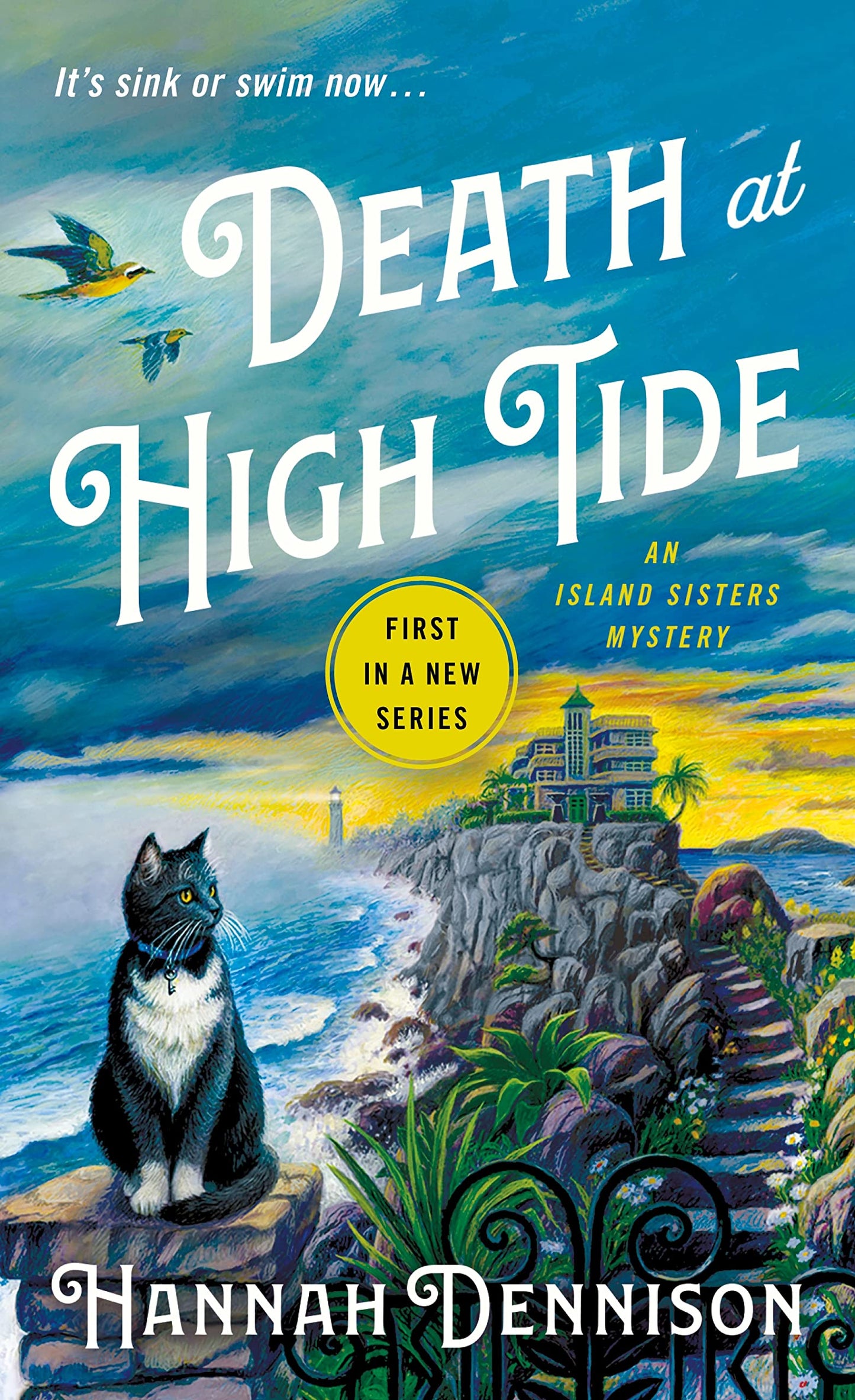 Death at High Tide: An Island Sisters Mystery (The Island Sisters, 1)