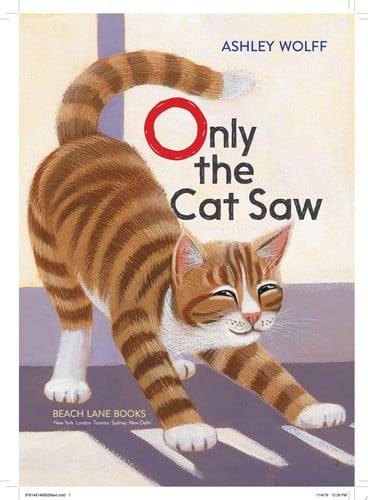 Only the cat saw