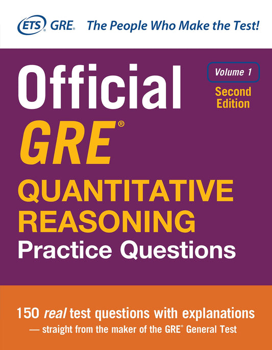 Official GRE Quantitative Reasoning Practice Questions, Second Edition, Volume 1 - 2438