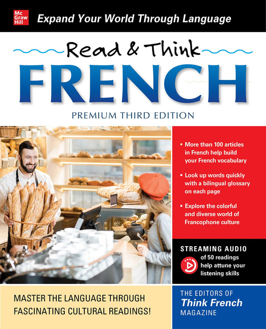 Read & Think French, Premium Third Edition - 1608
