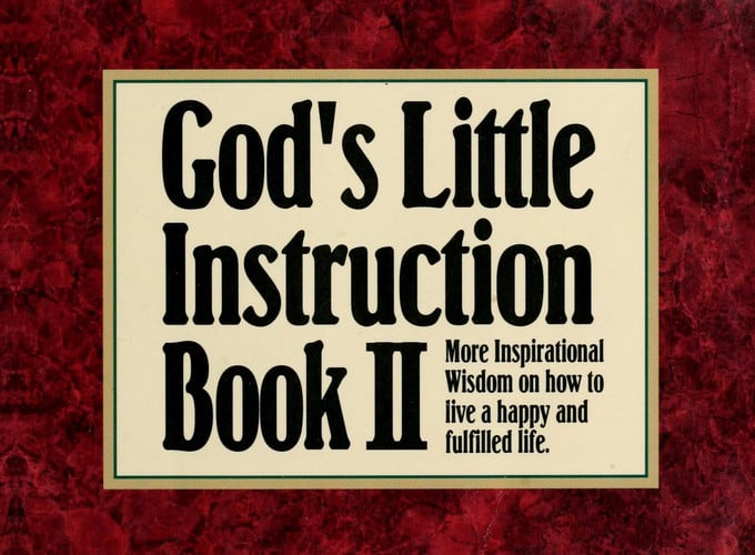 God's Little Instruction