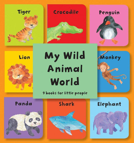 My wild animal world: 9 books for little people
