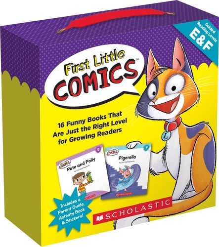 First Little Comics: Levels E & F (Parent Pack) 16 Funny Books That Are Just the Right Level for Growing Readers
