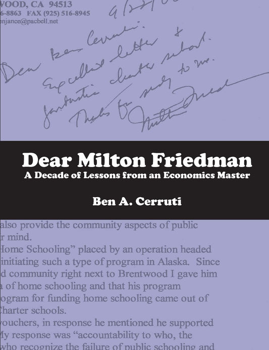 Dear Milton Friedman - 8912