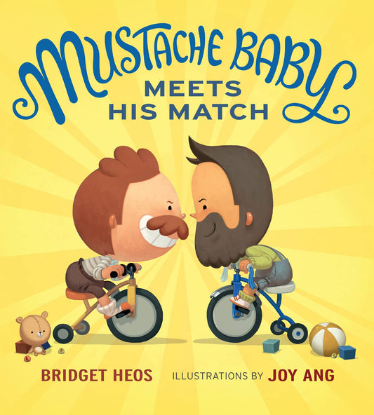 Mustache Baby Meets His Match Board Book - 603