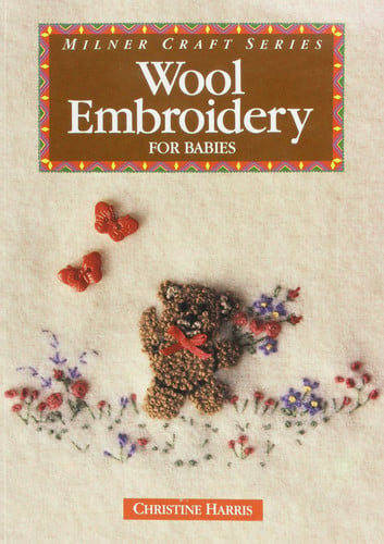Wool embroidery for babies