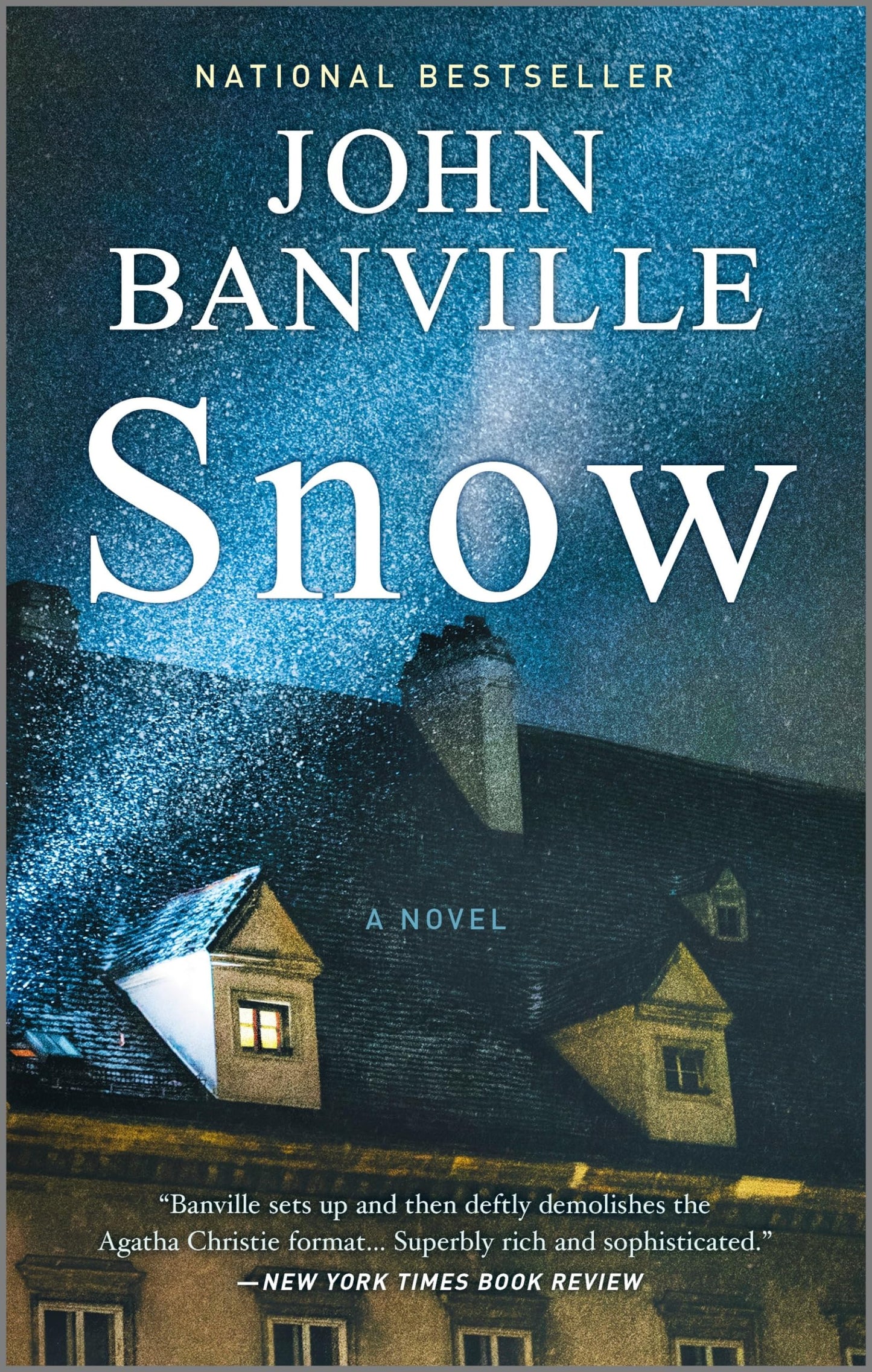 Snow: A Novel – A Compelling 1950s Murder Mystery Set in a Snowbound Irish Manor (Strafford and Quirke, 1)